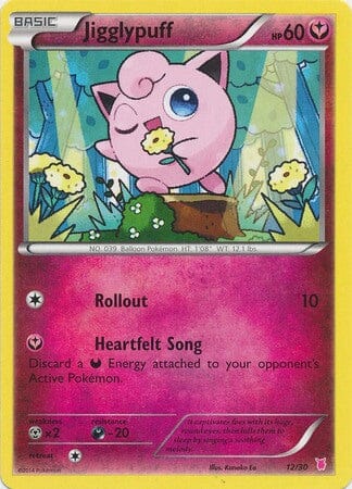 Jigglypuff (12/30) [XY: Trainer Kit 1 - Wigglytuff] Pokemon Single Pokémon  | Multizone: Comics And Games