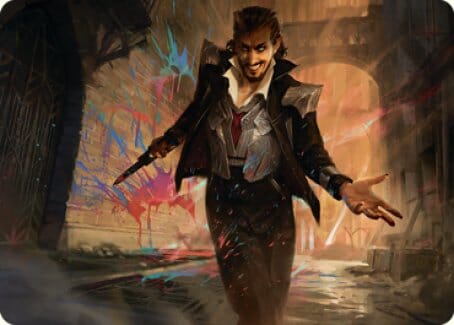 Anhelo, the Painter Art Card [Streets of New Capenna Art Series] MTG Single Magic: The Gathering  | Multizone: Comics And Games