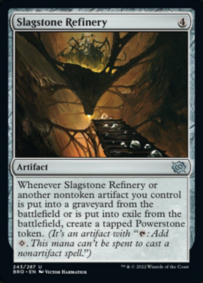 Slagstone Refinery [The Brothers' War] MTG Single Magic: The Gathering  | Multizone: Comics And Games