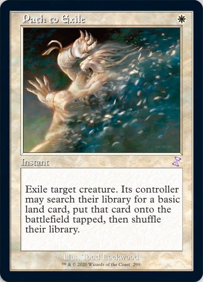 Path to Exile (Timeshifted) [Time Spiral Remastered] MTG Single Magic: The Gathering  | Multizone: Comics And Games