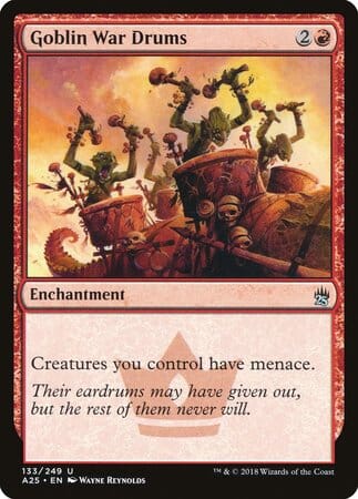 Goblin War Drums [Masters 25] MTG Single Magic: The Gathering  | Multizone: Comics And Games