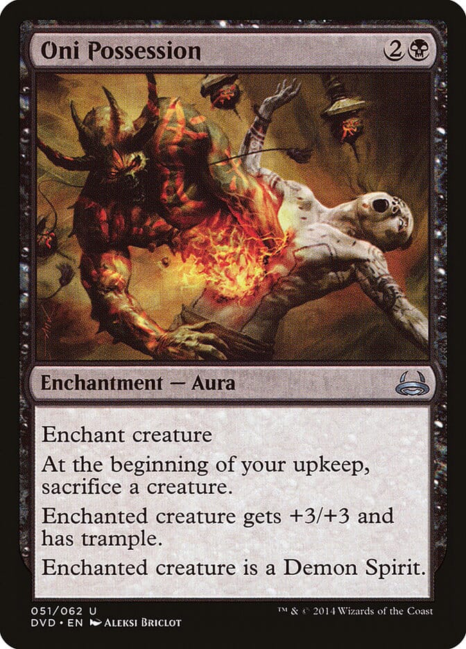 Oni Possession (Divine vs. Demonic) [Duel Decks Anthology] MTG Single Magic: The Gathering  | Multizone: Comics And Games