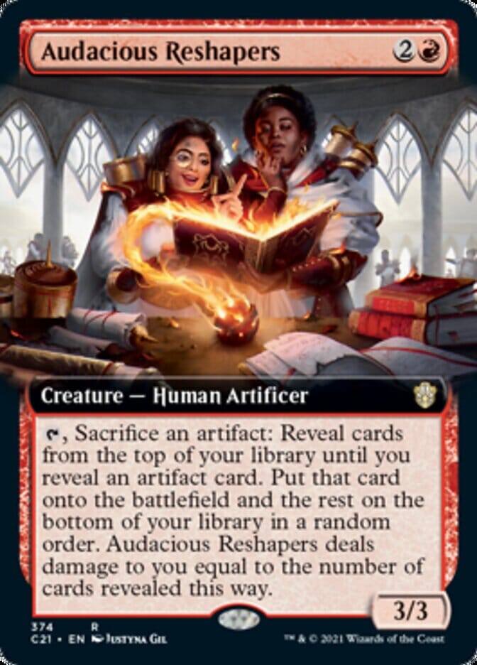 Audacious Reshapers (Extended) [Commander 2021] MTG Single Magic: The Gathering  | Multizone: Comics And Games