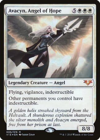 Avacyn, Angel of Hope [From the Vault: Angels] MTG Single Magic: The Gathering  | Multizone: Comics And Games
