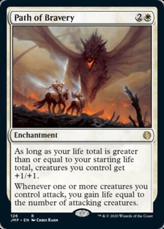 Path of Bravery [Jumpstart] MTG Single Magic: The Gathering  | Multizone: Comics And Games