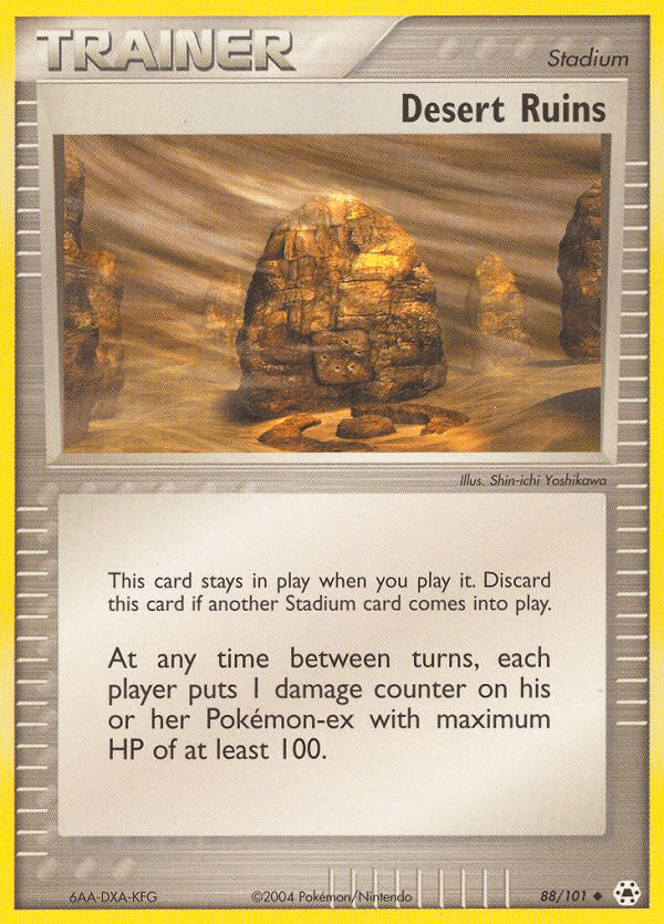 Desert Ruins (88/101) [EX: Hidden Legends] Pokemon Single Pokémon  | Multizone: Comics And Games