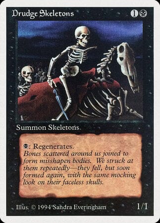 Drudge Skeletons [Summer Magic / Edgar] MTG Single Magic: The Gathering  | Multizone: Comics And Games