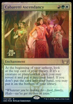 Cabaretti Ascendancy [Streets of New Capenna Prerelease Promos] MTG Single Magic: The Gathering  | Multizone: Comics And Games