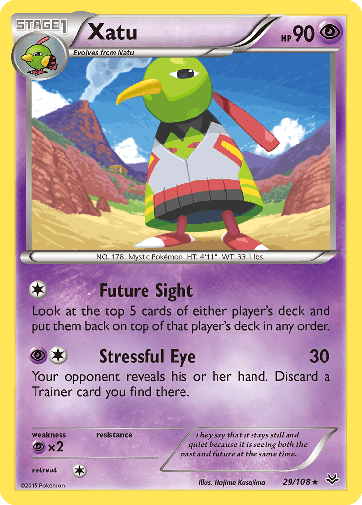 Xatu (29/108) [XY: Roaring Skies] Pokemon Single Pokémon  | Multizone: Comics And Games