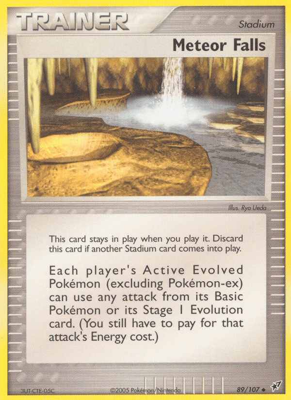 Meteor Falls (89/107) [EX: Deoxys] Pokemon Single Pokémon  | Multizone: Comics And Games