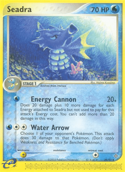 Seadra (39/97) [EX: Dragon] Pokemon Single Pokémon  | Multizone: Comics And Games