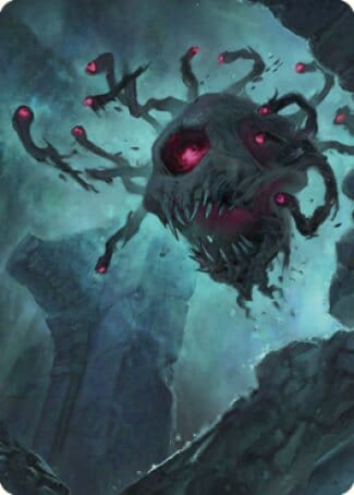 Ghastly Death Tyrant Art Card [Commander Legends: Battle for Baldur's Gate Art Series] MTG Single Magic: The Gathering  | Multizone: Comics And Games