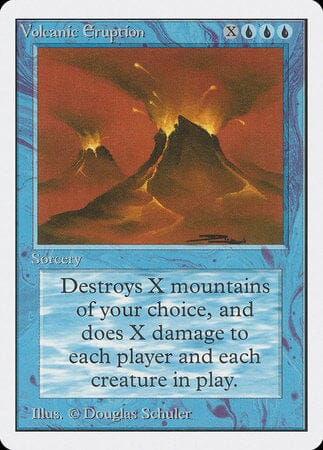 Volcanic Eruption [Unlimited Edition] MTG Single Magic: The Gathering  | Multizone: Comics And Games