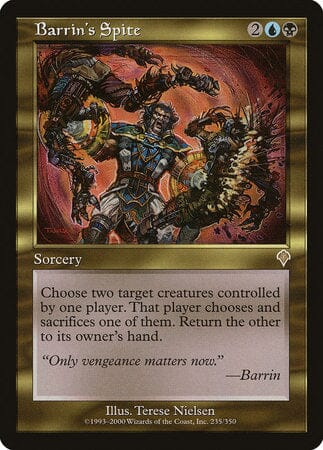 Barrin's Spite [Invasion] MTG Single Magic: The Gathering  | Multizone: Comics And Games