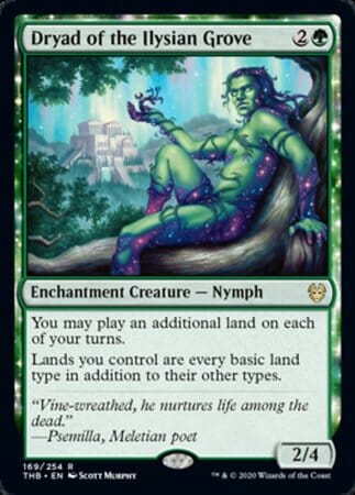 Dryad of the Ilysian Grove [Theros Beyond Death] MTG Single Magic: The Gathering  | Multizone: Comics And Games