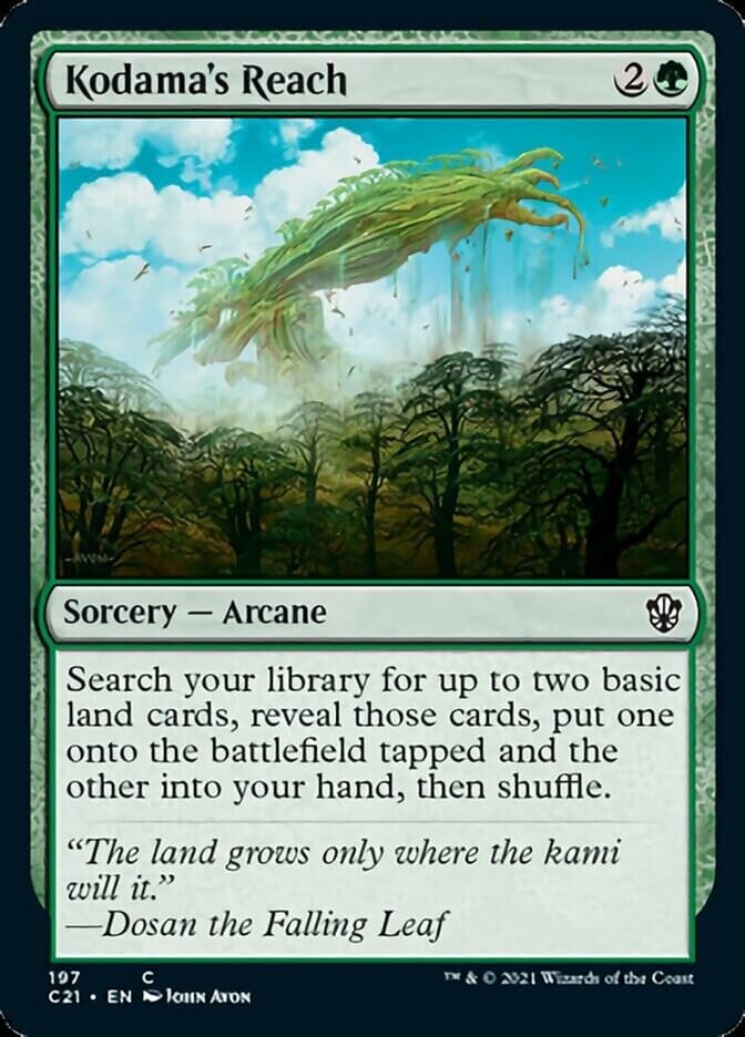 Kodama's Reach [Commander 2021] MTG Single Magic: The Gathering  | Multizone: Comics And Games