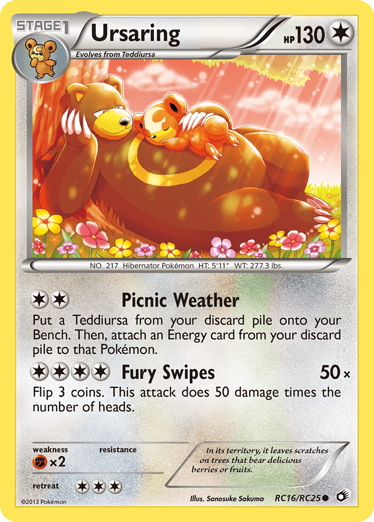 Ursaring (RC16/RC25) [Black & White: Legendary Treasures] Pokemon Single Pokémon  | Multizone: Comics And Games
