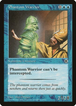 Phantom Warrior [Portal] MTG Single Magic: The Gathering  | Multizone: Comics And Games