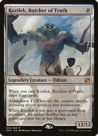 Kozilek, Butcher of Truth [Modern Masters 2015] MTG Single Magic: The Gathering  | Multizone: Comics And Games