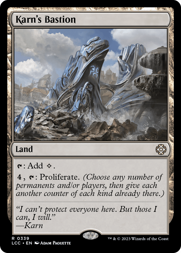 Karn's Bastion [The Lost Caverns of Ixalan Commander] MTG Single Magic: The Gathering  | Multizone: Comics And Games