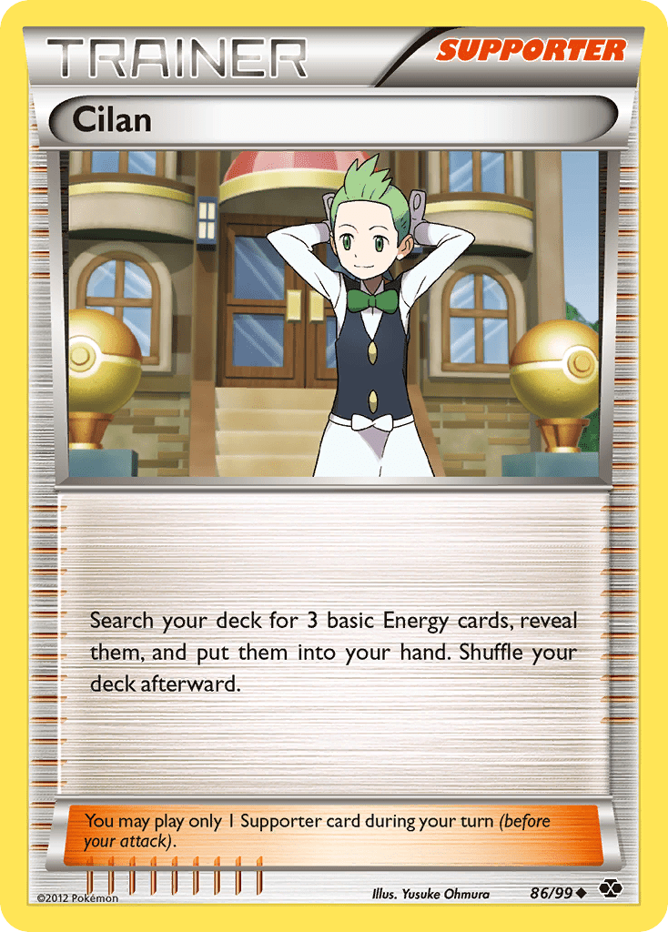 Cilan (86/99) [Black & White: Next Destinies] Pokemon Single Pokémon  | Multizone: Comics And Games