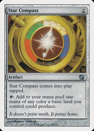 Star Compass [Eighth Edition] MTG Single Magic: The Gathering  | Multizone: Comics And Games
