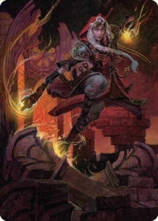 Jaya, Fiery Negotiator Art Card 2 [Dominaria United Art Series] MTG Single Magic: The Gathering  | Multizone: Comics And Games