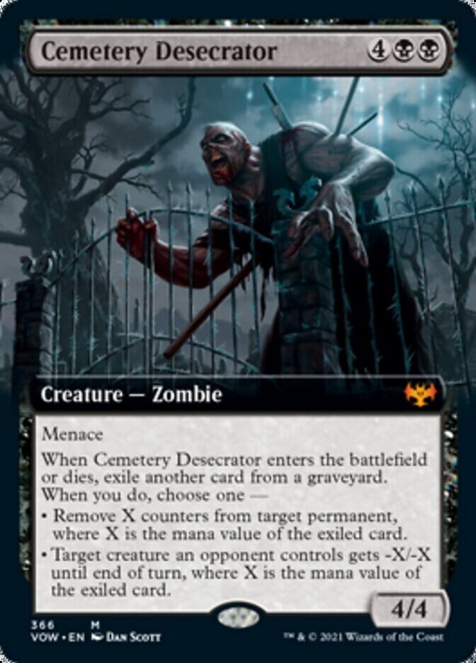 Cemetery Desecrator (Extended) [Innistrad: Crimson Vow] MTG Single Magic: The Gathering  | Multizone: Comics And Games