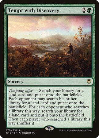 Tempt with Discovery [Commander 2016] MTG Single Magic: The Gathering  | Multizone: Comics And Games