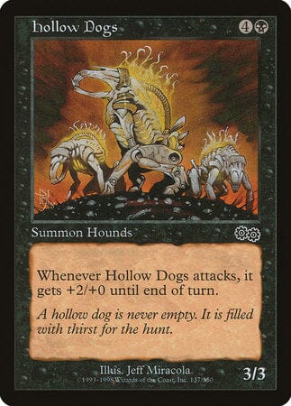 Hollow Dogs [Urza's Saga] MTG Single Magic: The Gathering  | Multizone: Comics And Games