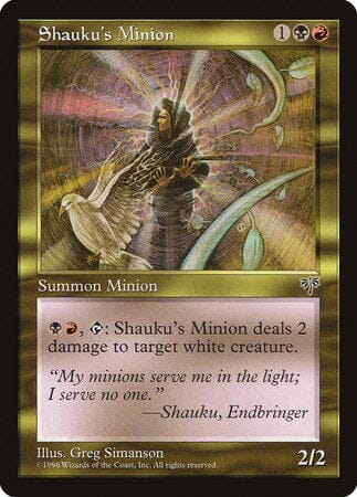 Shauku's Minion [Mirage] MTG Single Magic: The Gathering  | Multizone: Comics And Games