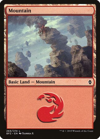 Mountain (269) [Battle for Zendikar] MTG Single Magic: The Gathering  | Multizone: Comics And Games