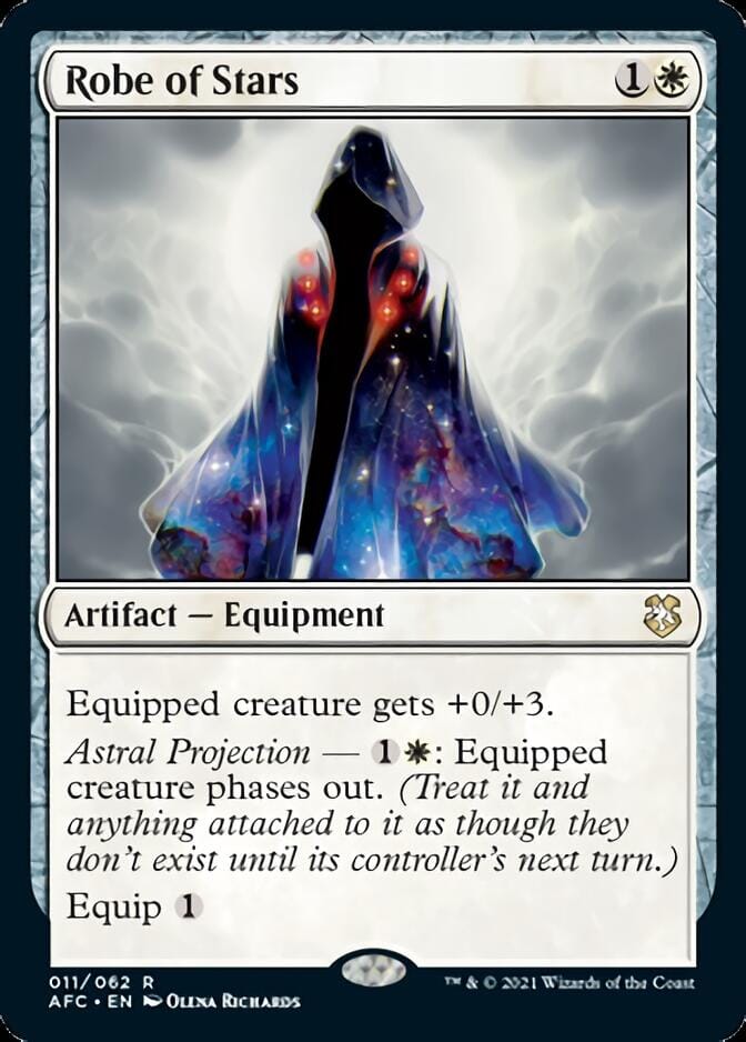 Robe of Stars [Dungeons & Dragons: Adventures in the Forgotten Realms Commander] MTG Single Magic: The Gathering  | Multizone: Comics And Games