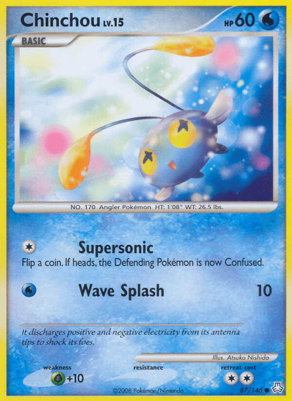 Chinchou (87/146) [Diamond & Pearl: Legends Awakened] Pokemon Single Pokémon  | Multizone: Comics And Games