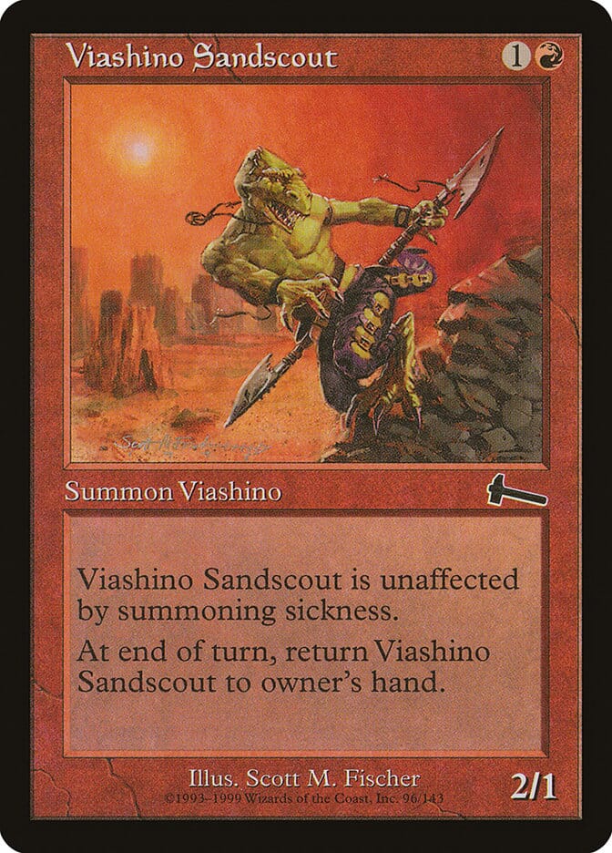 Viashino Sandscout [Urza's Legacy] MTG Single Magic: The Gathering  | Multizone: Comics And Games