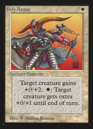 Holy Armor (IE) [Intl. Collectors’ Edition] MTG Single Magic: The Gathering  | Multizone: Comics And Games