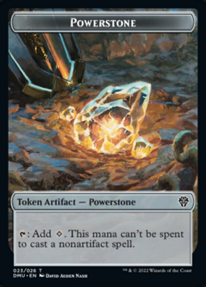 Saproling // Powerstone Double-sided Token [Dominaria United Tokens] MTG Single Magic: The Gathering  | Multizone: Comics And Games