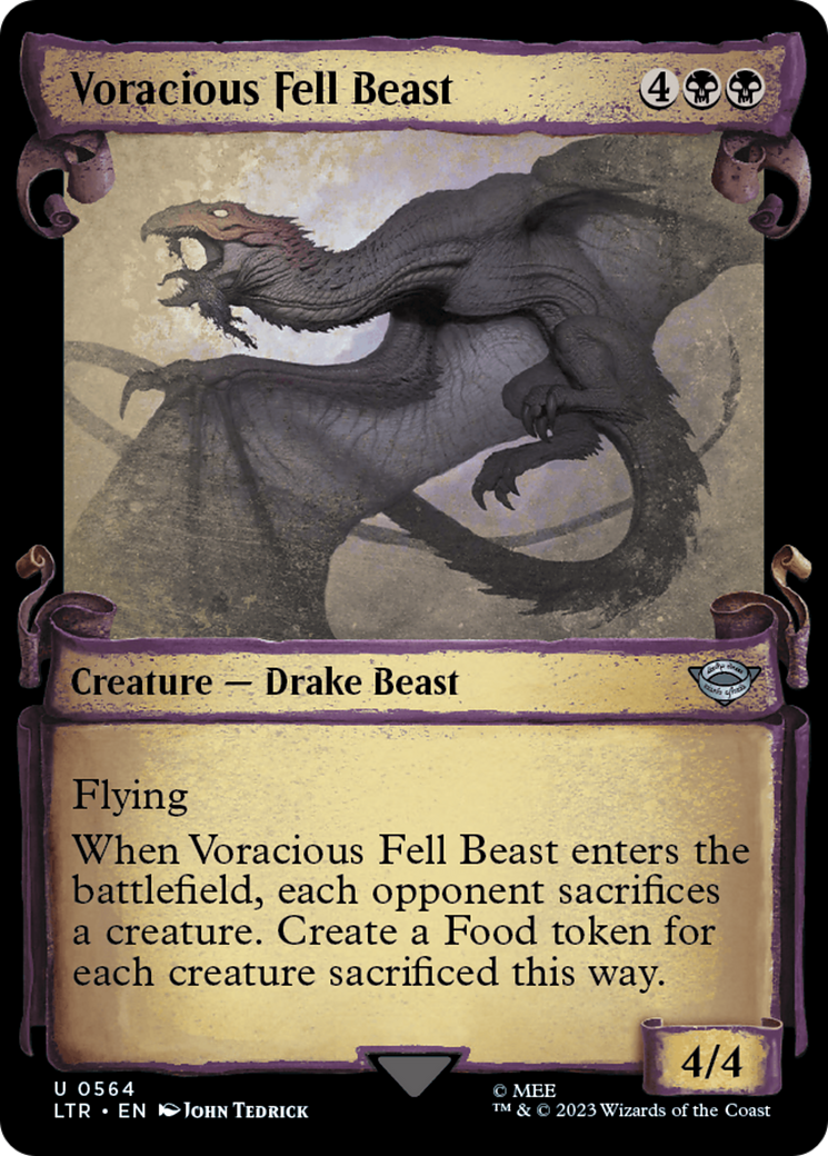 Voracious Fell Beast [The Lord of the Rings: Tales of Middle-Earth Showcase Scrolls] | Multizone: Comics And Games