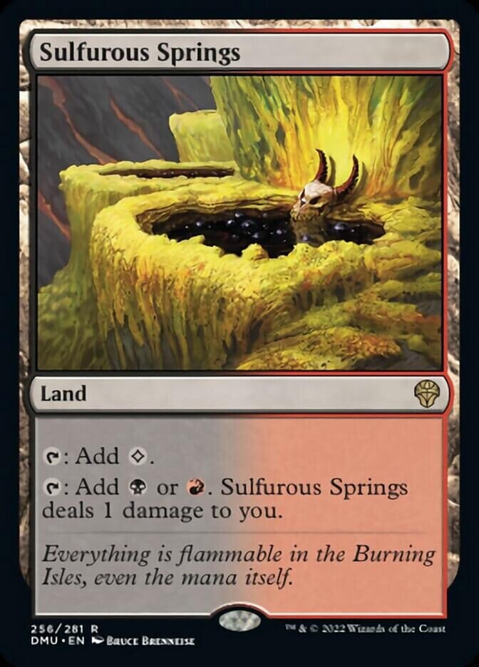 Sulfurous Springs [Dominaria United] MTG Single Magic: The Gathering  | Multizone: Comics And Games