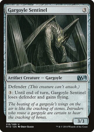 Gargoyle Sentinel [Magic 2015] MTG Single Magic: The Gathering  | Multizone: Comics And Games
