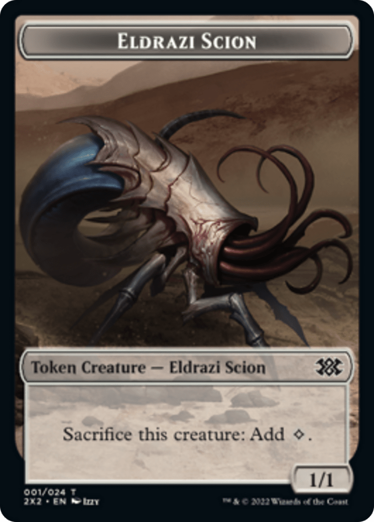 Drake // Eldrazi Scion Double-sided Token [Double Masters 2022 Tokens] MTG Single Magic: The Gathering  | Multizone: Comics And Games
