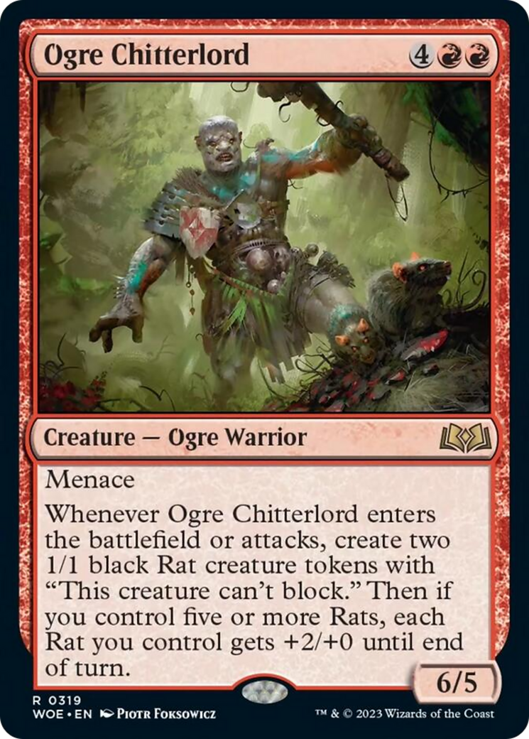 Ogre Chitterlord [Wilds of Eldraine] | Multizone: Comics And Games