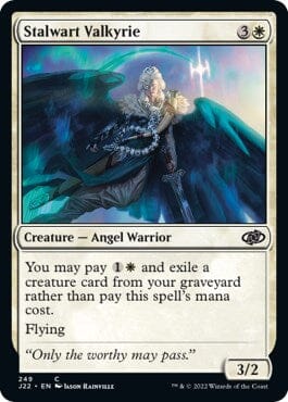 Stalwart Valkyrie [Jumpstart 2022] MTG Single Magic: The Gathering  | Multizone: Comics And Games