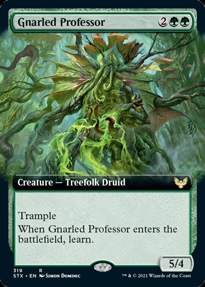 Gnarled Professor (Extended) [Strixhaven: School of Mages] MTG Single Magic: The Gathering  | Multizone: Comics And Games