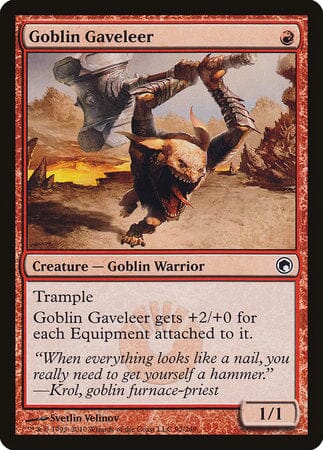 Goblin Gaveleer [Scars of Mirrodin] MTG Single Magic: The Gathering  | Multizone: Comics And Games