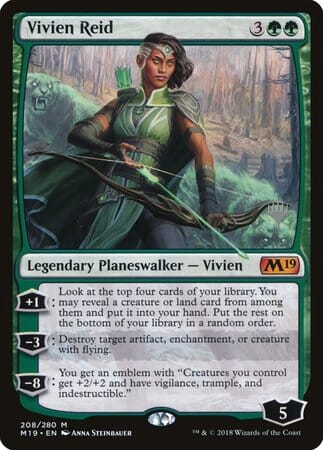 Vivien Reid [Core Set 2019 Promos] MTG Single Magic: The Gathering  | Multizone: Comics And Games