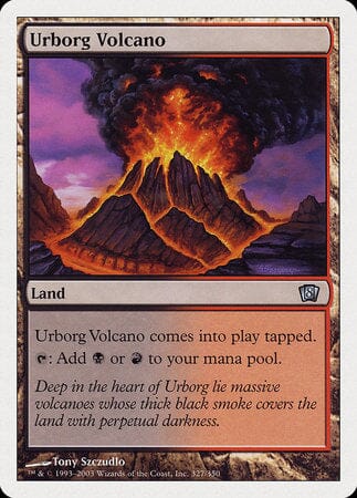 Urborg Volcano [Eighth Edition] | Multizone: Comics And Games