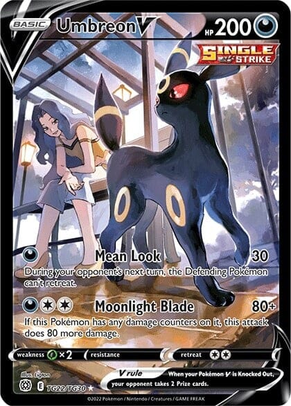Umbreon V (TG22/TG30) [Sword & Shield: Brilliant Stars] Pokemon Single Pokémon  | Multizone: Comics And Games