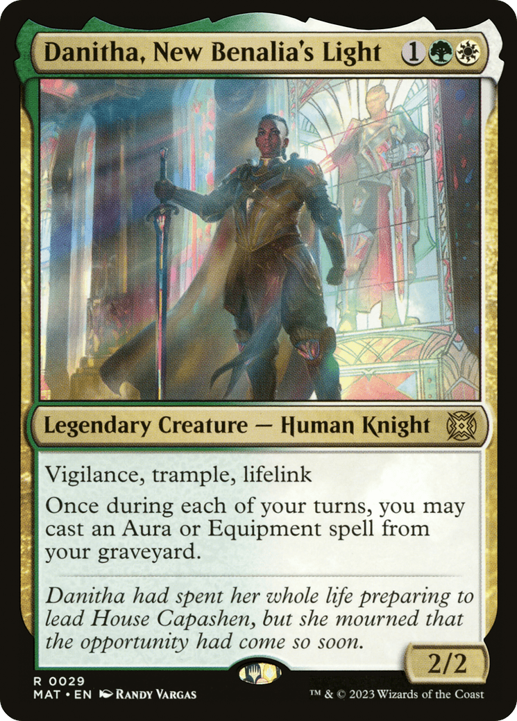 Danitha, New Benalia's Light [March of the Machine: The Aftermath] MTG Single Magic: The Gathering  | Multizone: Comics And Games
