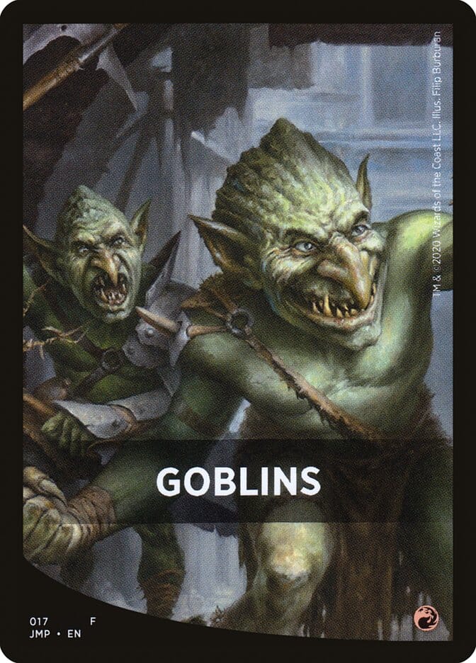Goblins Theme Card [Jumpstart Front Cards] MTG Single Magic: The Gathering  | Multizone: Comics And Games